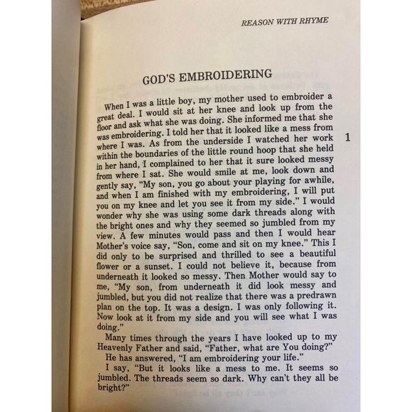 Reason With Rhyme By Dr. Jack Hyles Hardcover 1978 Edition Hyles-Anderson Publis - Picture 7 of 8